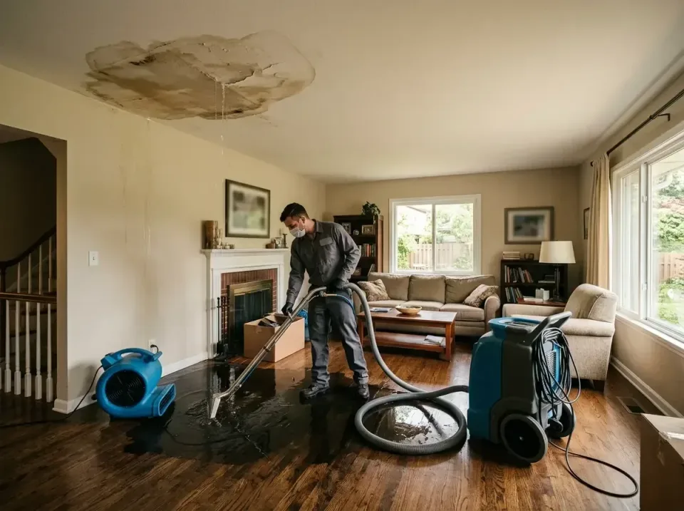 attic-pipe-burst-ceiling-drip-008 — frequently asked questions, Water Damage Restoration & Carpet Care in Wendell, NC